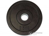 Aktivsport Gumírozott súlytárcsa 2,5 kg 31 mm markolat nélkül