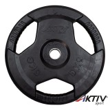 Aktivsport Gumírozott súlyzótárcsa 5 kg 31 mm