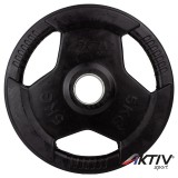 Aktivsport Gumírozott súlyzótárcsa 5 kg 51 mm
