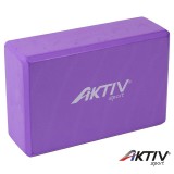 Aktivsport jóga tégla 23x15x7,5 cm lila