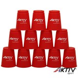 Aktivsport sport pohár piros