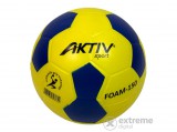 Aktivsport szivacskézilabda 15 cm, sárga-kék