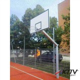 Aktivsport TT Kosárállvány lebetonozható Aktivsport 165 cm benyúlás, 1 oszlopos