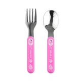 Akuku kanál és villa - rozsdamentes Flamingó pink