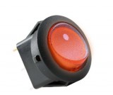 AKV 11 Kapcsoló 12V 1ák világító piros