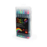 Akvarell hatású ecsetfilc készlet színes 12 db-os (LEGAMI - STATIONERY, víz bázisú)