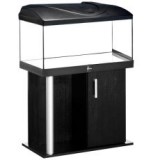 Akvárium komplett DIVERSA 112l - egyenes + COMFORT fekete állvány