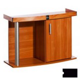 Akvárium szekrény DIVERSA Comfort 80x35x67 cm - ÍVES - FEKETE