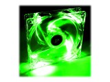AKY AW-12A-BG Akyga System fan 12 cm LED green AW-12A-BG Molex 120x120 mm
