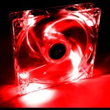 Akyga 120mm MOLEX 4 LED piros (AW-12A-BR)