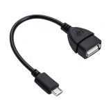 Akyga AK-AD-09 USB kábel USB 2.0 0,15 M USB A Micro-USB B Fekete