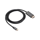 Akyga AK-AV-18 HDMI kábel 1,8 M USB C HDMI A-típus (Standard) Fekete