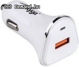 AKYGA AK-CH-07 3000mA USB white Quick Charge 3.0 AK-CH-07