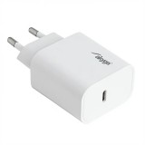 Akyga AK-CH-18 mobiltelefon töltő Univerzális Fehér USB Gyorstöltés Automatikus