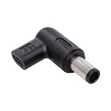 Akyga AK-ND-C08 USB-C 7.4 x 5.0 mm Fekete csatlakozó átalakító