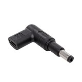 Akyga AK-ND-C13 USB-C 4.8 x 1.7 mm Fekete csatlakozó átalakító