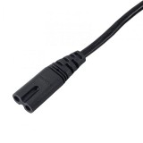 Akyga AK-RD-01A Eight power cord (VDE) cable 1, 5m Black