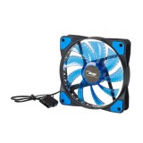 Akyga hűtő ventilátor (120mm, Kék)
