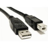 Akyga kábel USB Összekötő A-B 2.0, 1.8m, Male/Male (AK-USB-04)