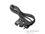 Akyga PC Power kábel Y-alakú splitter 1.8m AK-PC-04A