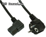 Akyga Szög PC tápkábel 1.5m AK-PC-02A AK-PC-02A