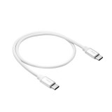 Akyga USB 2.0 Type-C kábel 0.5 m, 60W, fehér - AK-USB-39