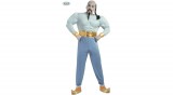 Aladdin Genie Dzsini, a lámpás szelleme, dzsinn halloween farsangi jelmez szett - felnőtt (méret: M)