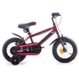 Albimi LTD Pilot: Sonekto gyermekkerékpár, 12-es méret - piros-fekete (KDM00212RB)
