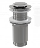 Alcaplast A 394 mosdó leeresztő click-clack kis dugóval túlfolyó nélküli mosdókhoz