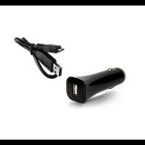 ALCATEL autós töltő USB aljzat (5V / 1000mA + DC53 microUSB kábel) FEKETE (CC40 / CDB0000017C0) (CC40 / CDB0000017C0) - Autós Töltők