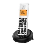 Alcatel e160 telefon készülék (vezeték nélküli, kijelző, dect) fehér