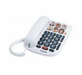 Alcatel TMAX10 telefon készülék (vezetékes, nagy gomb) FEHÉRTMAX10