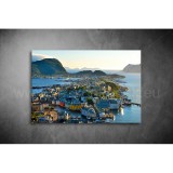 Alesund, Norvégia Vászonkép 088 vv-088