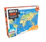 Alexandra Könyvesház Kft. Lars Elling: Világatlasz - Könyv & Kirakó - könyv