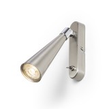 ALEXIS nástěnná matný nikl 230V LED GU10 5W