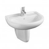 Alföldi 4191 középen fúrt, 60x49cm-es mosdó