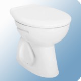 Alföldi Bázis nyújtott hátú, mélyöblítésű, alsó kifolyású WC csésze