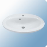 Alföldi Saval 2.0 beépíthető mosdó, 53x44cm