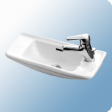 Alföldi Saval 2.0 mosdó kézmosó 51 x 22 cm Jobbos EasyPlus