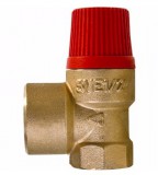 Aligvárom Biztonsági szelep 3 bar 3/4" belső menettel Nyomáshatároló szelep Napkollektor és fűtésrendszerhez