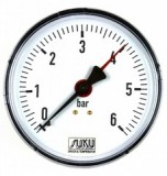 Aligvárom Nyomásmérő óra manometer 1/4" hátsó rögzítés 0-4 bar