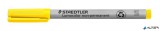 Alkoholmentes marker, OHP, 0,4 mm, STAEDTLER 'Lumocolor® 311 S', sárga