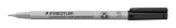 Alkoholmentes marker, OHP, 0,4 mm, STAEDTLER Lumocolor&reg; 311 S, fekete (TS3119)