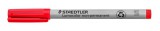 Alkoholmentes marker, OHP, 0,4 mm, STAEDTLER Lumocolor&reg; 311 S, piros (TS3112)
