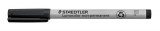 Alkoholmentes marker, OHP, 0,6 mm, STAEDTLER Lumocolor&reg; 316 F, fekete (TS3169)