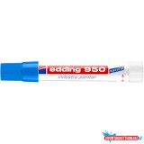 Alkoholos jelölõ marker 10mm, kúpos Edding 950 kék