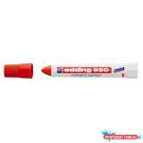 Alkoholos jelölõ marker 10mm, kúpos Edding 950 piros