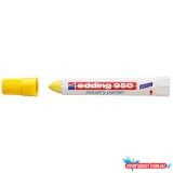 Alkoholos jelölõ marker 10mm, kúpos Edding 950 sárga