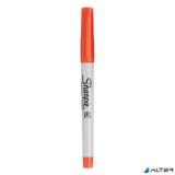 Alkoholos marker, 0,5 mm, kúpos, SHARPIE "Ultra Fine Point", narancs