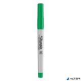 Alkoholos marker, 0,5 mm, kúpos, SHARPIE "Ultra Fine Point", zöld